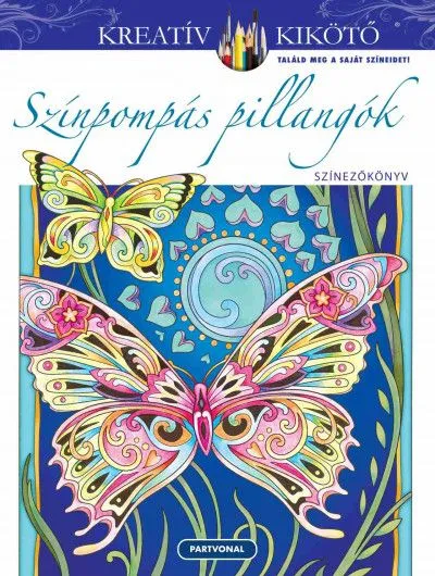 Biztonságos vásárlás Színpompás pillangók - Színezőkönyv