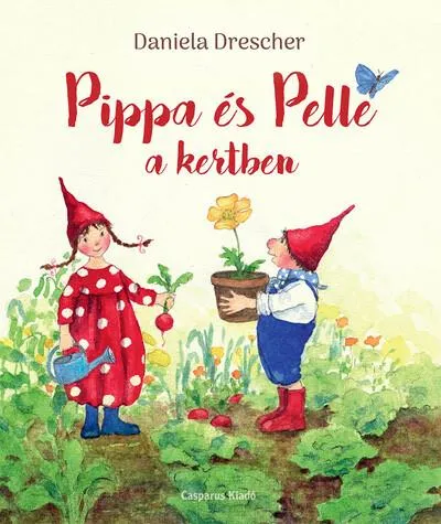 Expressz kézbesítés Pippa és Pelle a kertben