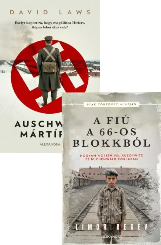 A fiú a 66-os blokkból + Auschwitz mártírja Különleges ajánlat