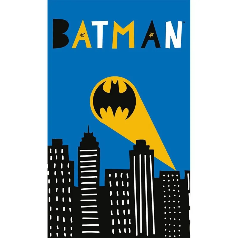 Batman Call Sign kéztörlő, arctörlő, törölköző 30x50 cm Újdonság