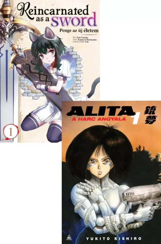 Alita, a harc angyala 1. + Reincarnated as a Sword - Penge az új életem 1. Olcsóbb