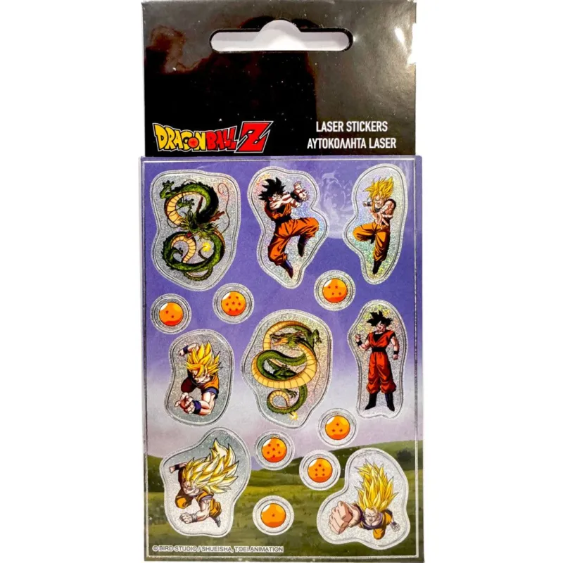 Árengedmény Dragon Ball Snake hologrammos matrica szett