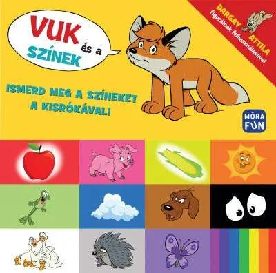 Biztonságos vásárlás Vuk és a színek - Ismerd meg a színeket a kisrókával!