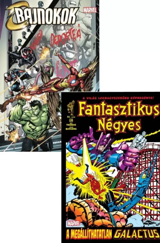 Vedd meg most Fantasztikus Négyes 11. (képregény) + Bajnokok 3.