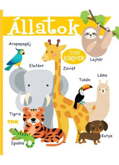 Első könyvem - Állatok Expressz kézbesítés