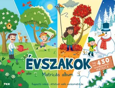Évszakok - Matricás album Biztonságos fizetés