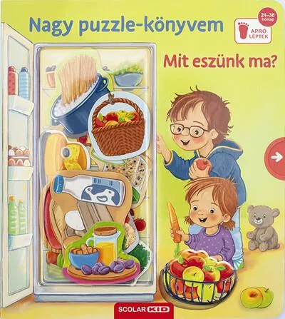 Expressz kézbesítés Nagy puzzle-könyvem - Mit eszünk ma?