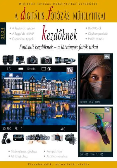 Legjobb ár Digitális fotózás műhelytitkai kezdőknek - 2024 - Fotósuli kezdőknek - A digitális fotózás műhelytitkai