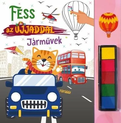 Járművek - Fess az ujjaddal Szuper ajánlat