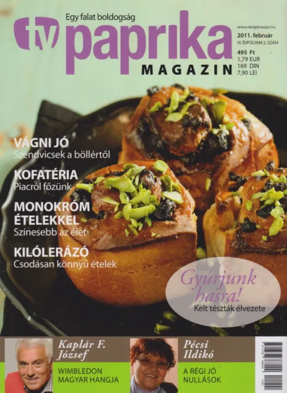 Azonnal elérhető TV paprika magazin 2011. február
