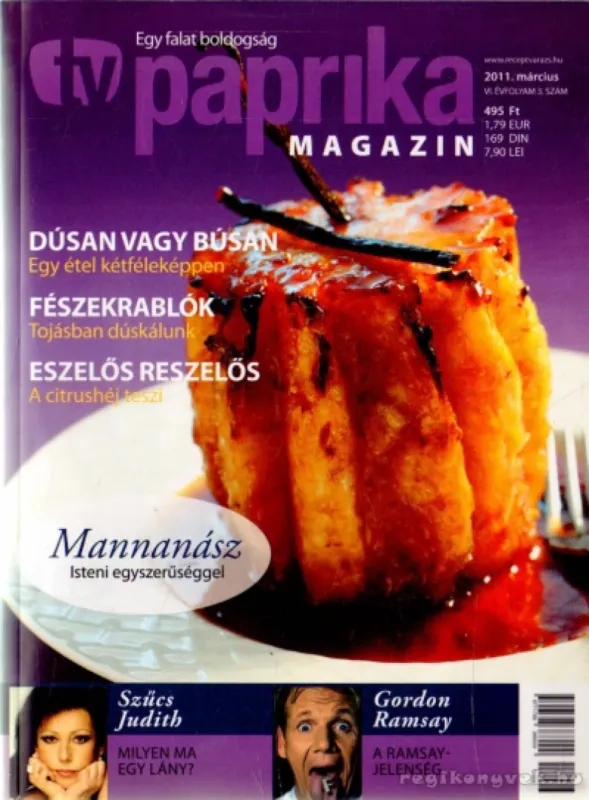 Legnépszerűbb TV paprika magazin 2011. március