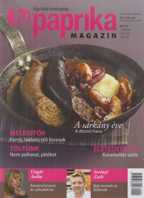 TV paprika magazin 2012. február Népszerű