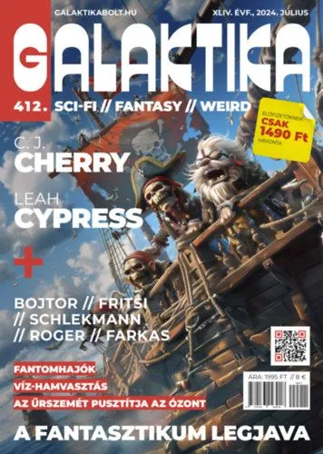 Galaktika Magazin 412. szám - 2024. július Kedvezményes ár