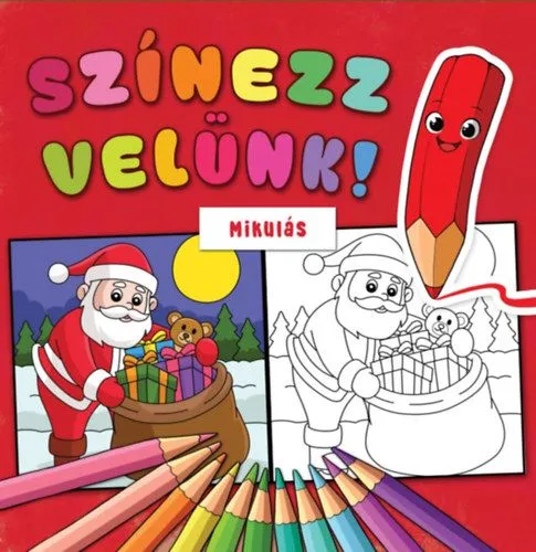 Kedvezményes ár Színezz velünk! - Mikulás
