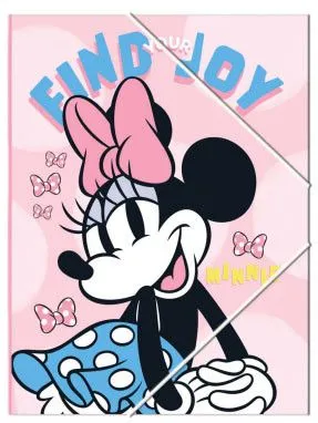 Rendeld meg most Disney Minnie Joy A/4 gumis mappa