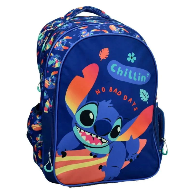 Olcsó Disney Lilo és Stitch, A csillagkutya Chillin' iskolatáska, táska 46 cm