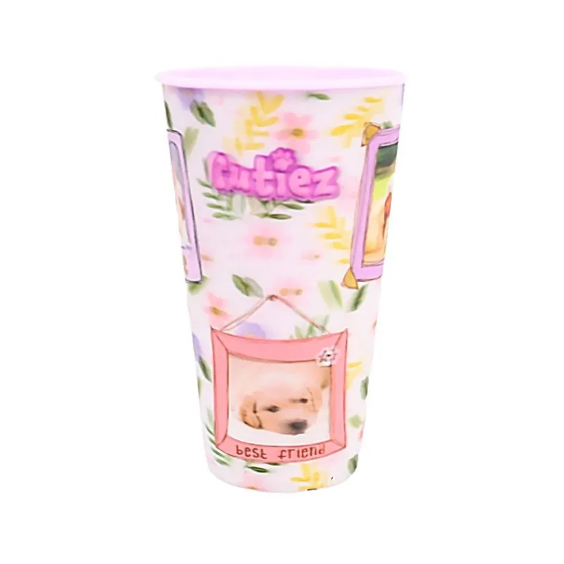 Állatos Cutiez 3D hatású műanyag pohár 480 ml Árengedmény