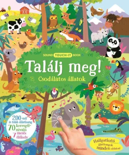 Találj meg! - Csodálatos állatok Csak ma