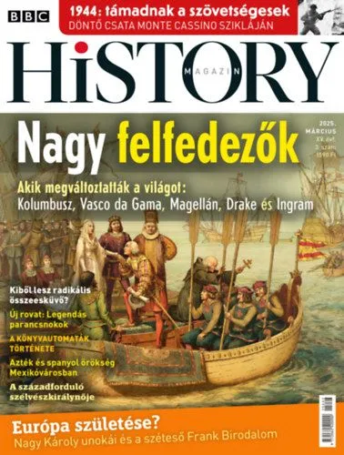 Különleges ajánlat BBC History - 2025. XV. évfolyam 03. szám - Március