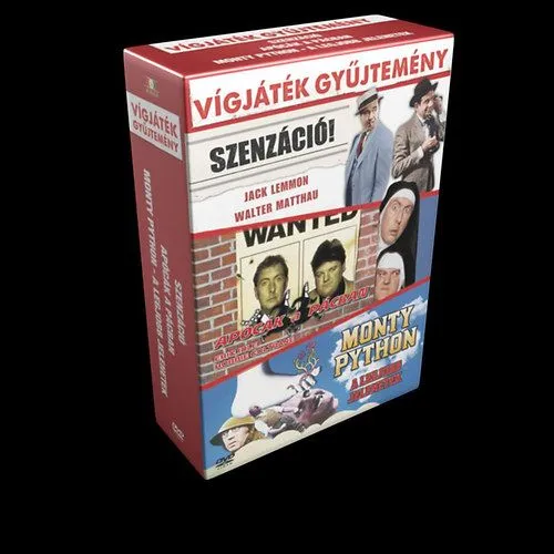 Vígjáték gyűjtemény - DVD - Szenzáció! - Apócák a pácban - Monty Python: A legjobb jelenetek - DVD Expressz szállítás
