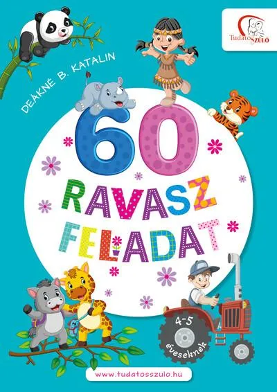Ajánlat 60 ravasz feladat - 4-5 éveseknek