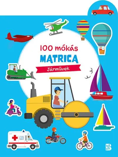 Expressz kézbesítés 100 mókás matrica - Járművek