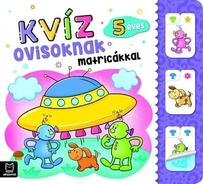 Különleges ajánlat Kvíz ovisoknak matricákkal 5 éves