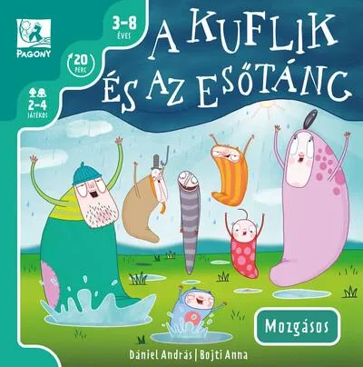 A kuflik és az esőtánc - Társasjáték (új kiadás) Kedvezményes ár