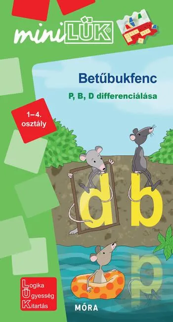 Betűbukfenc - p, b, d differenciálás - miniLÜK Korlátozott ajánlat