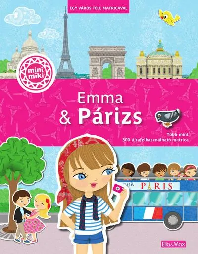 Emma + Párizs - Egy város tele matricával - MINIMIKI Utolsó esély