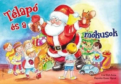 Kifestőfüzet ovisoknak - Télapó és a mókusok §K Végkiárusítás