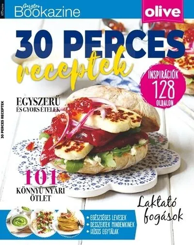 Gasztro Bookazine - 30 Perces Receptek Akciós ár