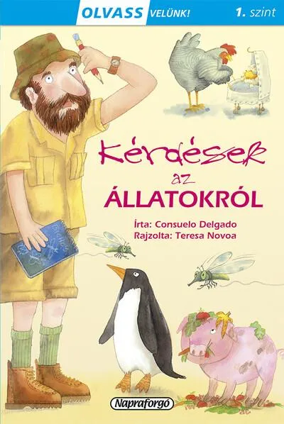 Kérdések az állatokról - Olvass velünk! (1. szint) Népszerű