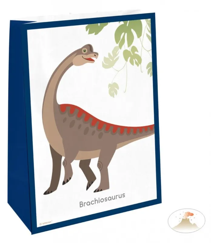 Dinoszaurusz Happy papírzacskó 4 db-os Végkiárusítás