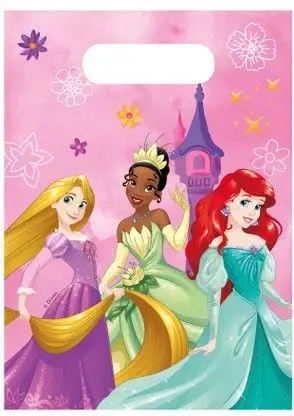 Vásárlói kedvenc Disney Hercegnők Live Your Story ajándéktasak 6 db-os