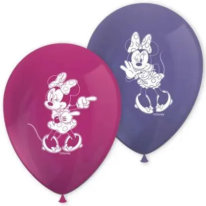 Azonnali szállítás Disney Minnie Junior léggömb, lufi 8 db-os