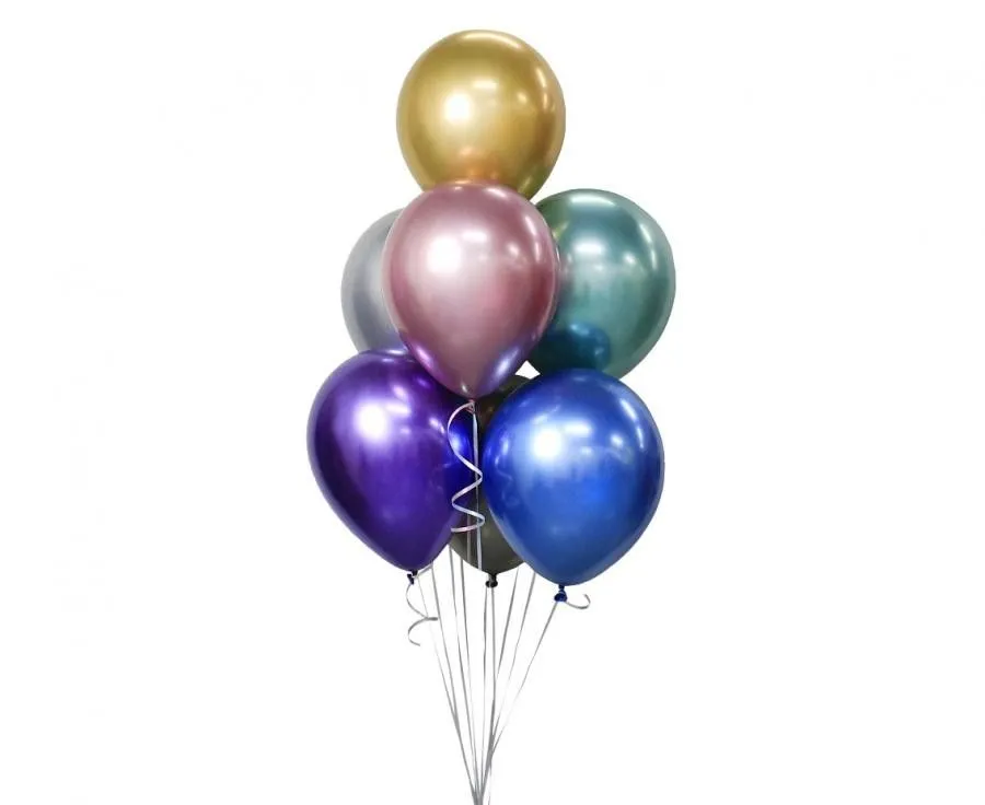 Árcsökkenés Platinum Colours, Színes léggömb, lufi 7 db-os 12 inch (30 cm)