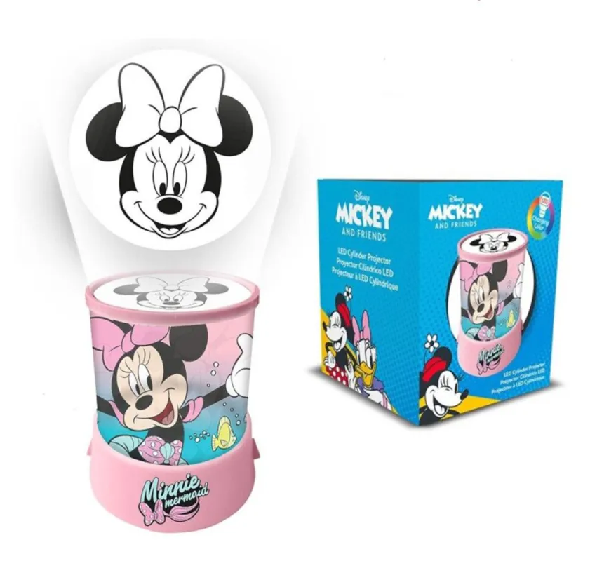 Ajánlat Disney Minnie Mermaid 2 az 1-ben kivetítő, lámpa, éjszakai fény