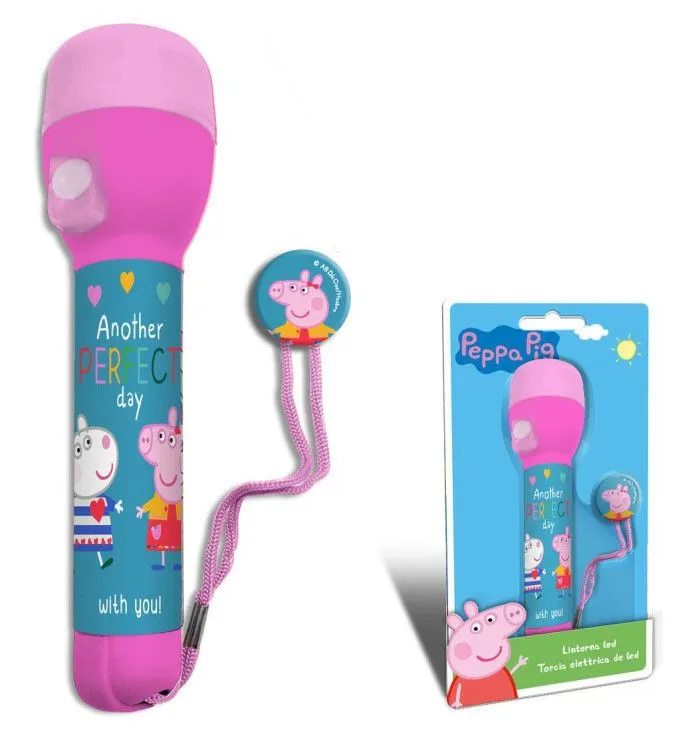 Peppa malac Perfect Day elemlámpa 21 cm Újdonság