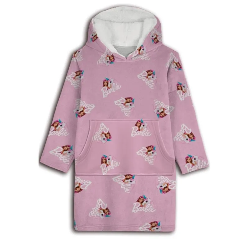Ajánlat Barbie belebújós plüss polár takaró, poncsó
