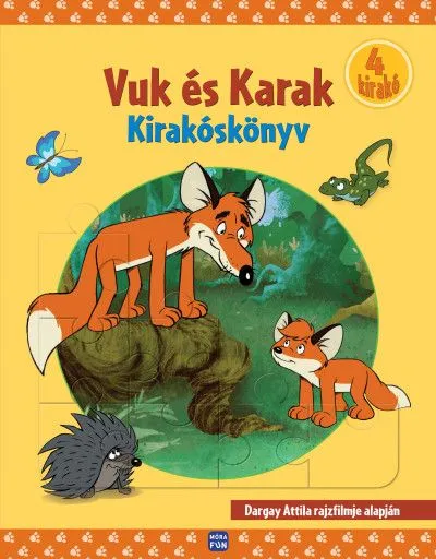 Biztonságos vásárlás Vuk és Karak - Kirakóskönyv - Átdolgozott kiadás