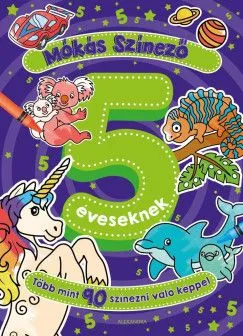Árengedmény Mókás színező 5 éveseknek