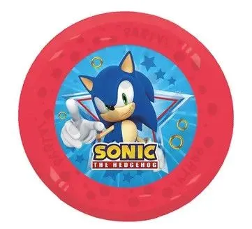 Ne maradj le Sonic a sündisznó Sega micro prémium műanyag lapostányér 21 cm