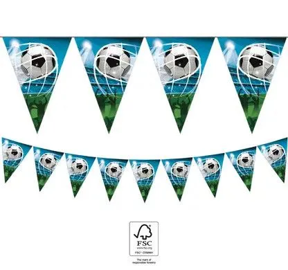 Árcsökkenés Focis Soccer Fans zászlófüzér FSC 2,3 m