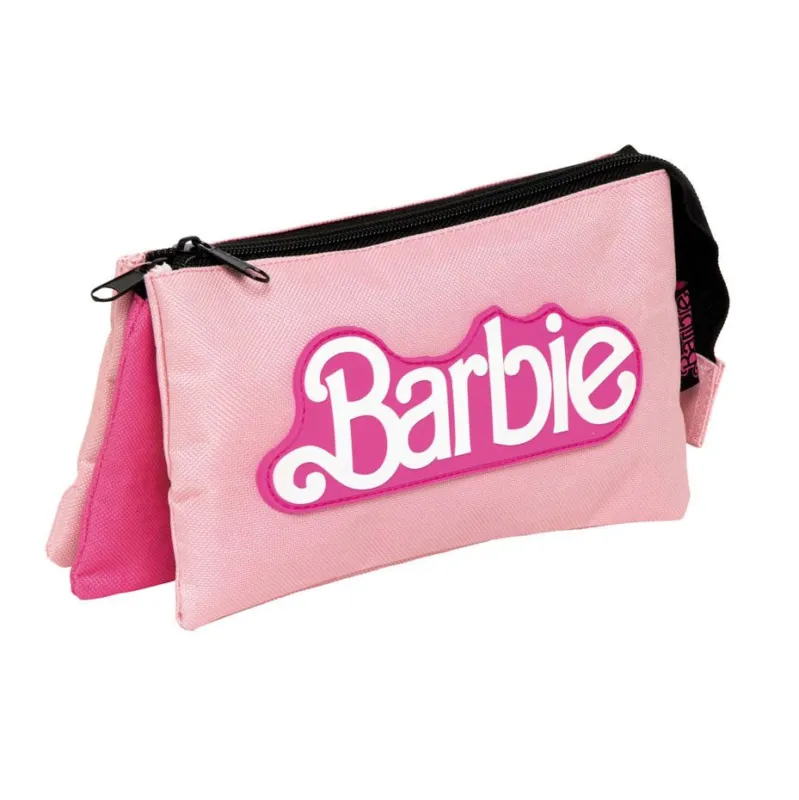 Barbie Pink 3 rekeszes tolltartó 21 cm Biztonságos fizetés