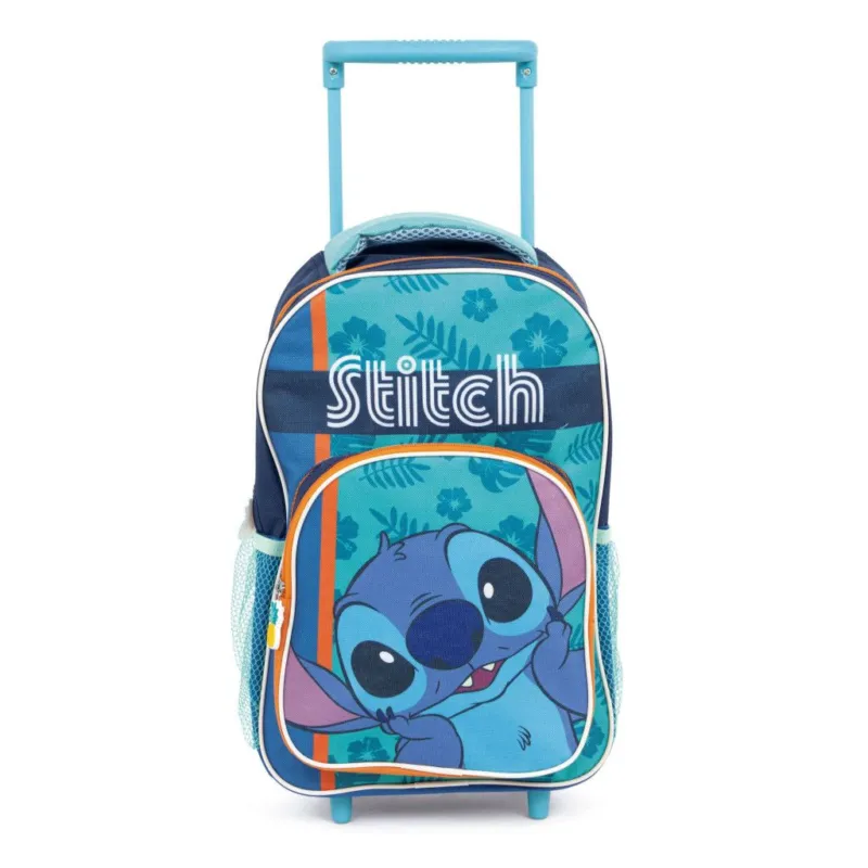 Disney Lilo és Stitch, A csillagkutya Leaf gurulós ovis hátizsák, táska 36 cm Nézd meg most