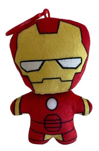 Bosszúállók Iron Man 2D plüss figura akasztóval 13 cm Vásárlói kedvenc