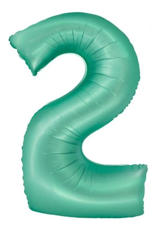 Outlet Menta 2-es Mint Mat szám fólia lufi 76 cm