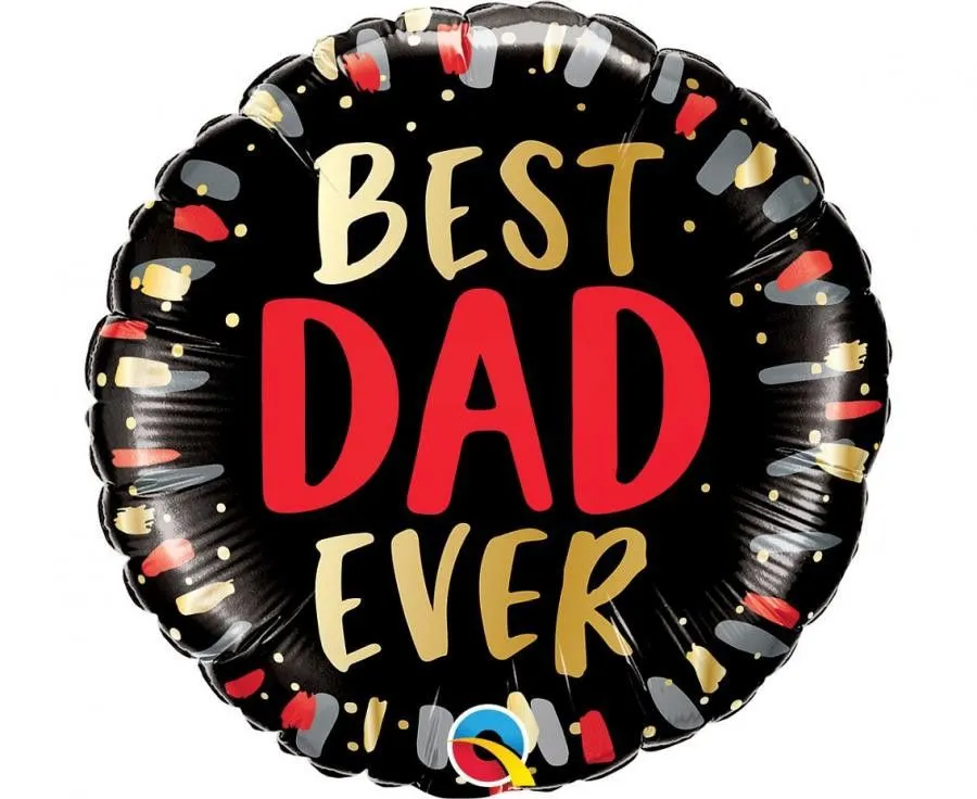 Apa Best Dad Ever fólia lufi 46 cm Biztonságos fizetés