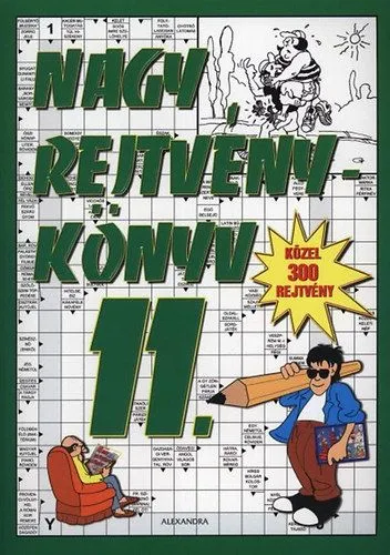 Szuper ajánlat Nagy rejtvénykönyv 11. - Közel 300 rejtvény